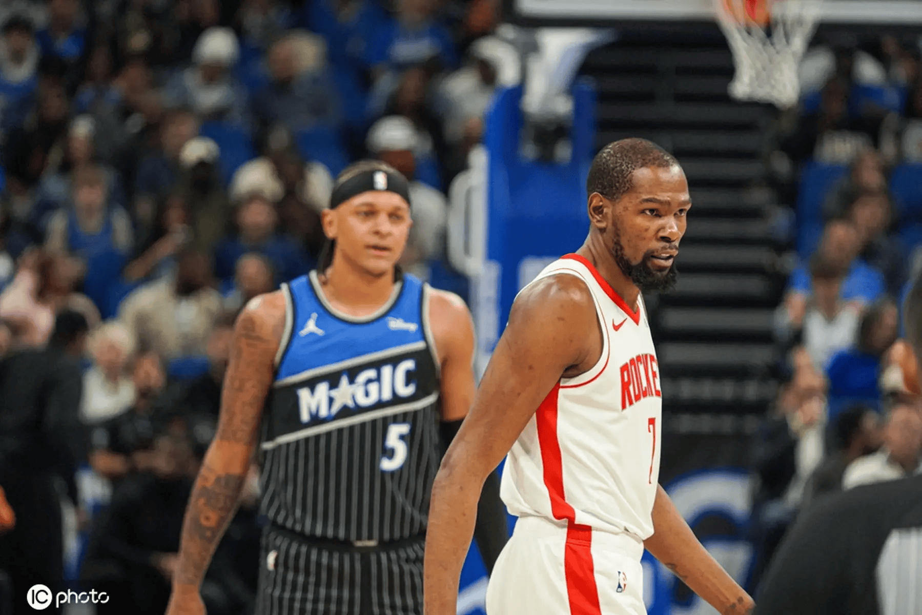 突然！明日湖人火箭G1开打 杜兰特右膝挫伤出战成疑